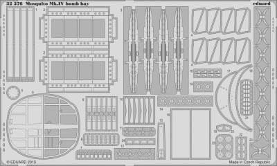 Eduard 32376 Mosquito Mk.IV bomb bay 1/32