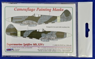 AML AMLM49025 Маска камуфляж S.Spitfire Mk.XIVc (ACAD) 1/48