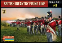 Strelets STR27872 British Infantry Firing Line Napoleonic 1/72