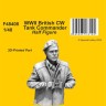 CMK F48408 British CW Tank Commander WWII (half figure) 1/48