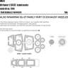 New Ware NWA-M0541 1/72 Mask Su-27UB Flanker C BASIC (ZVE 7294)