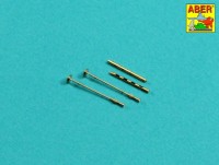 Aber A32019 Set of 2 barrels for British Browning .303 aircraft machine guns with flash hiders 1/32