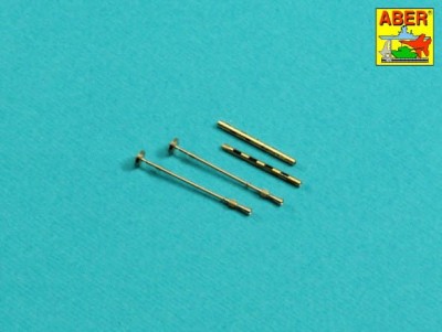 Aber A32019 Set of 2 barrels for British Browning .303 aircraft machine guns with flash hiders 1/32