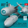 Reskit 48562 AGM-62 Walleye I w/ AN-AWG-16 pod (3 pcs.) 1/48
