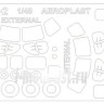 KV Models 48205 Ми-2 (Двусторонние маски) + маски на диски и колеса 1/48