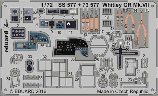Eduard 73577 Whitley GR Mk.VII 1/72