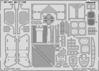 Eduard 491401 SET Mi-17 (TRUMP) 1/48