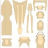 Mk1 Design MD-20025 DKM SCHARNHORST Value Pack German Gneisenau Battleship 1/200