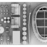 Mk1 Design MD-20025 DKM SCHARNHORST Value Pack German Gneisenau Battleship 1/200