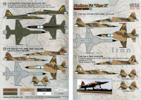 Print scale 48-113 Northrop F-5 Tiger II Part 1 (wet decals) 1/48