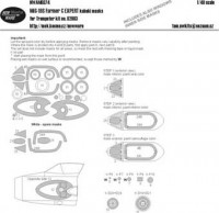 New Ware NWA-M0374 1/48 Mask MiG-19S Farmer C EXPERT (TRUMP 02803)