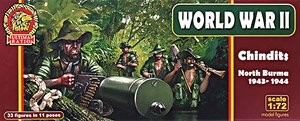 Ultima Ratio UR006 Chindits North Burma 1943-1944 (Set of 33) 1:72