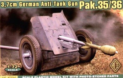 Ace Model 72241 Pak 35/36 AT gun 1/72