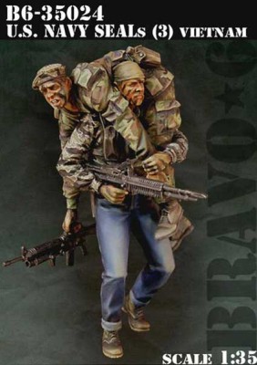 Bravo6 35024 US NavySEALs (3) 1/35