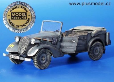 Plus model 097 Tatra 57K - resin kit 1:35