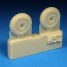 Barracuda Studios BCR72452 Supermarine Spitfire Mk.I - IX Five Slot Mainwheels 1/72