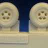 Barracuda Studios BCR72452 Supermarine Spitfire Mk.I - IX Five Slot Mainwheels 1/72