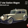 Attack 72966 Tatra 57stw Station Wagon Civil and Wehrmacht 1/72