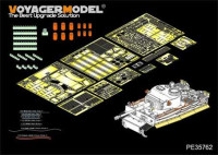 Voyager Model PE35762 WWII German Tiger I Initial Production Afrika korp(DRAGON 6286/6600+9142) 1/35