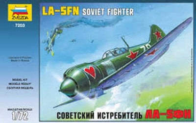 Звезда 7203 Самолет Ла-5ФН 1/72