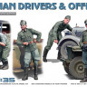 Miniart 35345 1/35 German Drivers & Officers (4 fig.)