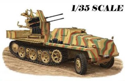 Bronco CB35213 sWS w/2cm Flakviering 38 1/35