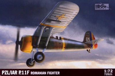 IBG Models 72521 PZL/IAR P.11F Romanian Fighter (3x camo) 1/72