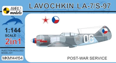 Mark 1 Models MKM-144154 La-7/S-97 'Post-War Service' (2-in-1) 1/144