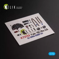 Reskit K72133 Yak-1B interior 3D (ARMA H.) 1/72