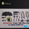 Reskit K72133 Yak-1B interior 3D (ARMA H.) 1/72