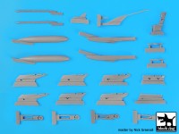 Black Dog A48169 BAE Harrier/Sea Harrier accessories set (KIN) 1/48