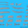 Black Dog A48169 BAE Harrier/Sea Harrier accessories set (KIN) 1/48