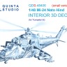Quinta Studio QDS-48406 Mi-24 Nato Hind (Trumpeter)(Малая версия) 3D Декаль интерьера кабины 1/48