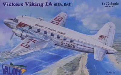 Valom 72149 Vickers Viking 1A (BEA, EAS) 1/72