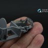 Quinta Studio QD+48555 Bristol Beaufighter NF.Mk.VI (Tamiya) (с 3D-печатными деталями) 3D Декаль интерьера кабины 1/48