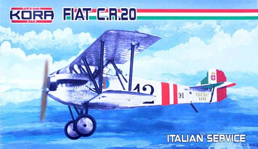 Kora Model KPK72071 Fiat C.R.20 Italian Service (4x camo) 1/72