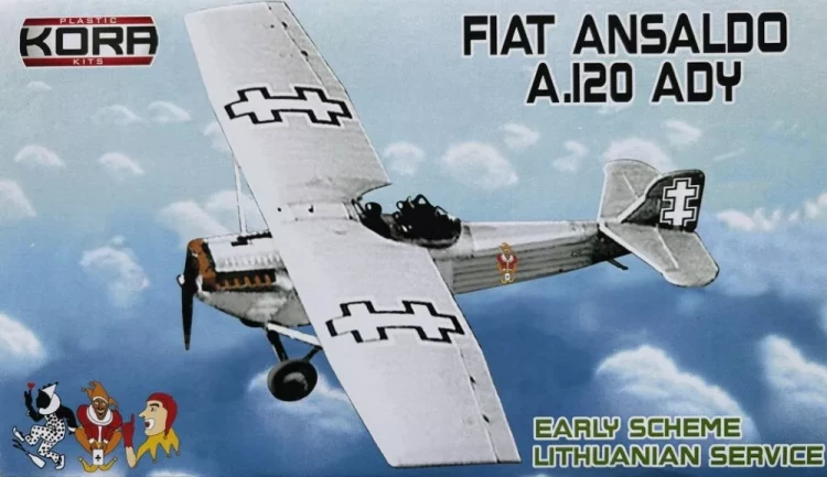 Kora Model PK72216 Fiat Ansaldo A.120 ADY (Lithuanian Service) 1/72