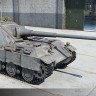 Model Gun MG-3561 Немецкая 128-мм пушка Pak 80 "Ягдпантера 2" (Amusing 35A011) и другие самоходки what if, перфорация шахматы (вид А) 1/35