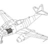 CMK 4112 Me 262A-1a/U3 - photoversion (contains Eduard Exp. Mask) - conversion set for TAM 1/48