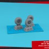 Armory ARAW72365 Piasecki H-21 Shawnee wheels with weighted tyres [CH-21A CH-21B CH-21C] 1/72