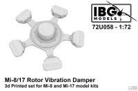 IBG Models U7258 Mi-17 Rotor Vibration Damper (3D-Printed) 1/72