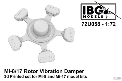 IBG Models U7258 Mi-17 Rotor Vibration Damper (3D-Printed) 1/72