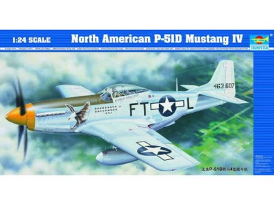 Trumpeter 02401 Самолет P-51D &quot;Мустанг&quot; 1/24