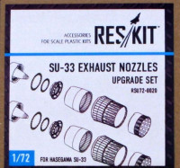 Reskit RSU72-0020 Su-33 exhaust nozzles (HAS) 1/72