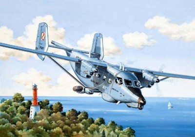 Восточный Экспресс 14446 Противолодочный самолет М-28V Briza Bis 1/144