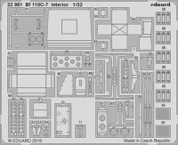 Eduard 32951 1/32 SET Bf 110C-7 interior (REV)