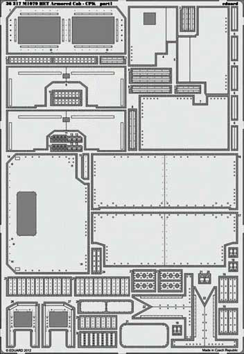 Eduard 36217 M1070HET Armored Cab - CPK