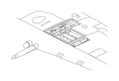 CMK 7196 Spitfire Mk. IX - Wing Armament set for Airf. 1/72