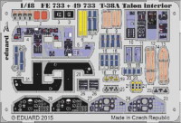Eduard FE733 T-38A Talon interior