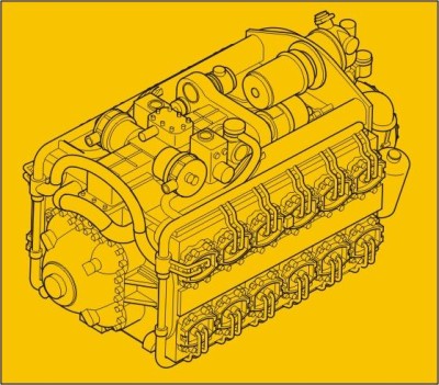 CMK 7294 Napier Sabre series Mk. II – WW II British air 1/72